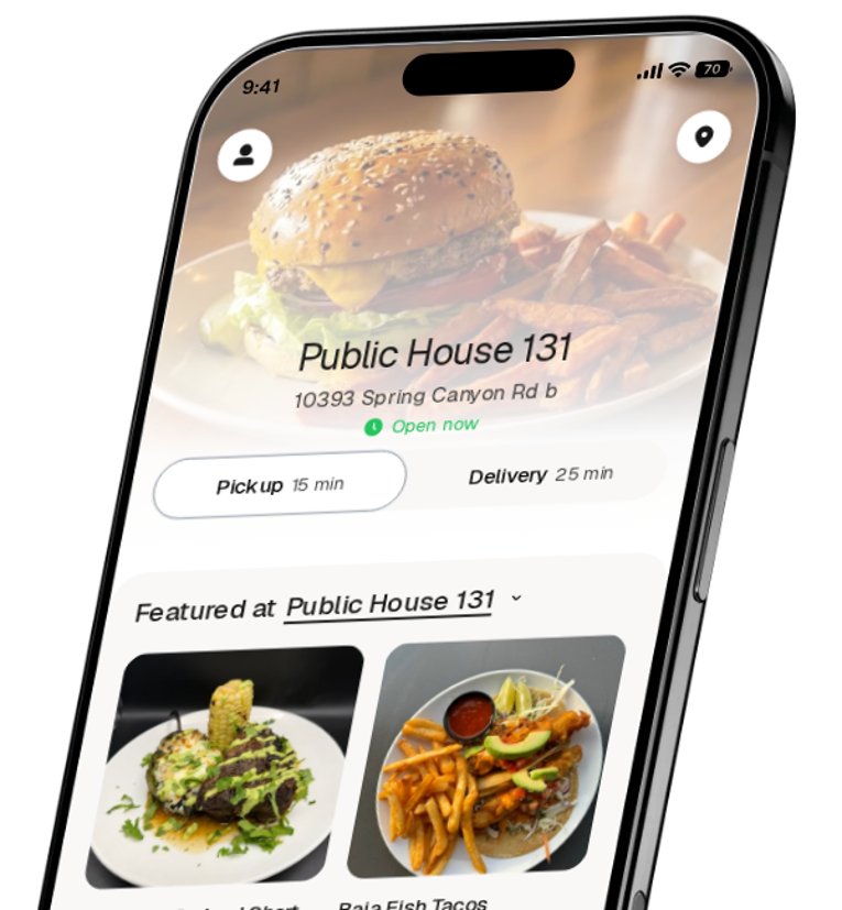 Public House 131 app preview