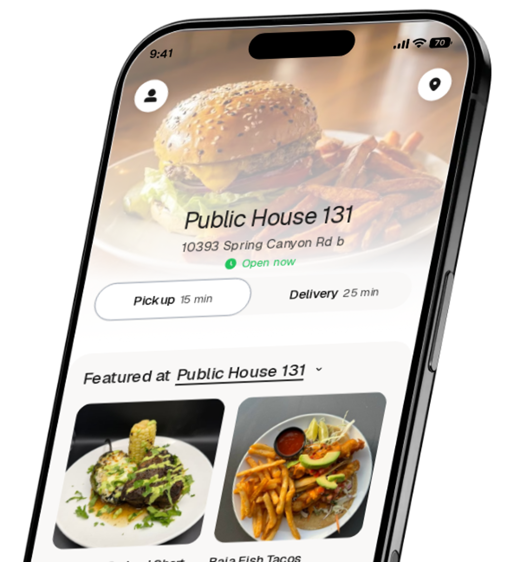 Public House 131 app preview